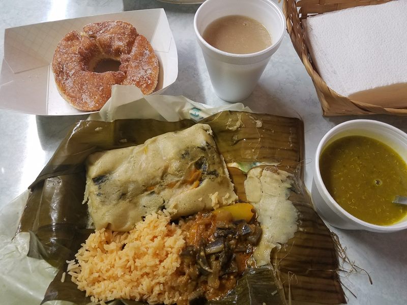 Yvolina's Tamales food